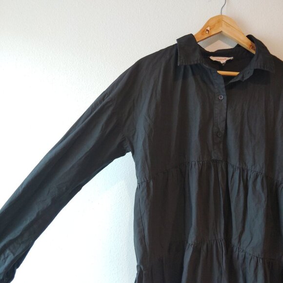 Mazik Black Mini Dress - Picture 4 of 5